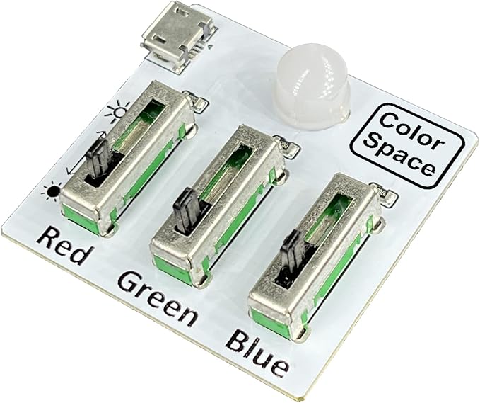 DIY Soldering Practice Kit RGB Practice Learning Electronics Training Board