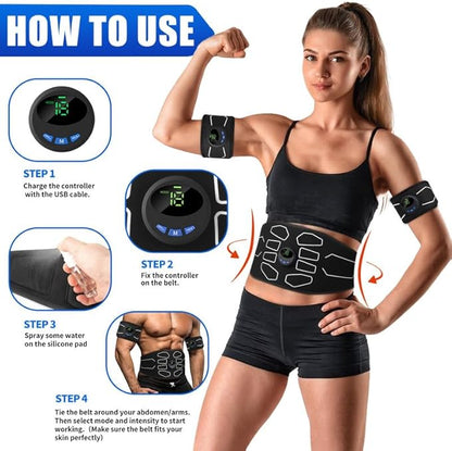 MarCoolTrip MZ Electronic Muscle Stimulator, Abs Stimulator Muscle Toner