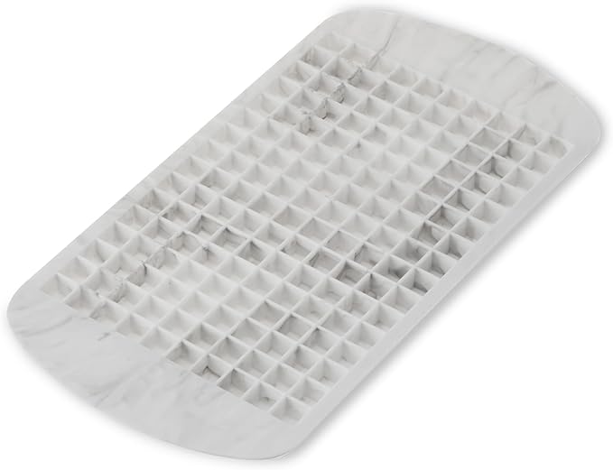 Host Mini Ice Cube Tray, Makes 160 Cubes, Durable Silicone Trays, Iced Coffee