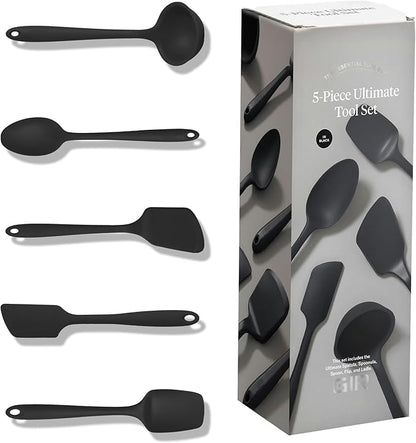 GIR: Get It Right 5-Piece Silicone Ultimate Kitchen Utensils Set