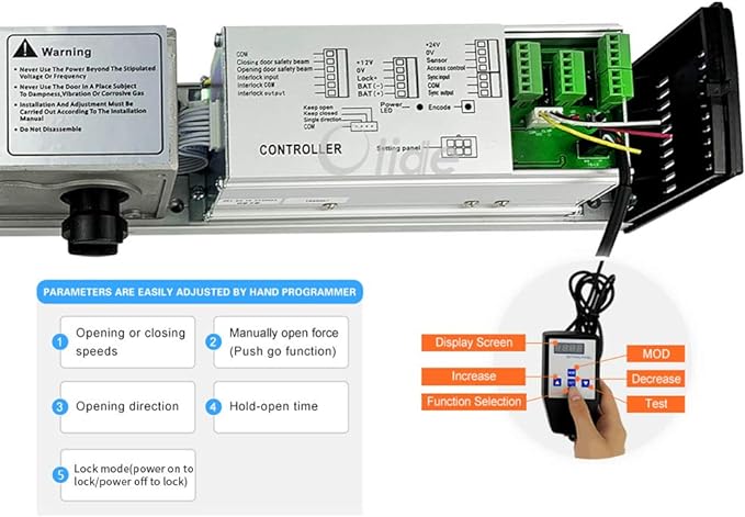 Olideauto Olide-120B Touchless Automatic Door Opener Wave Sensor Switch to