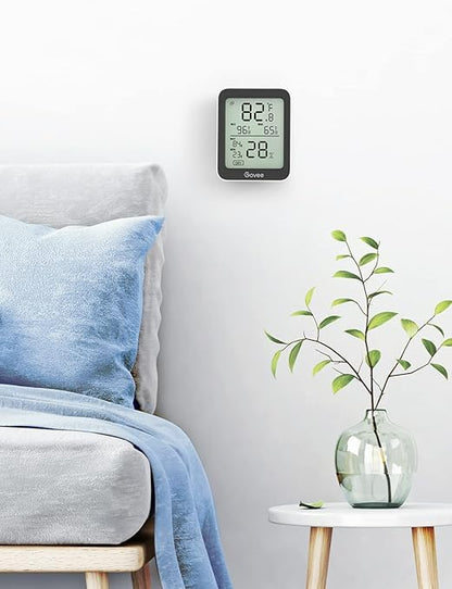 Govee Indoor Hygrometer Thermometer 3 Pack, Notification Alert
