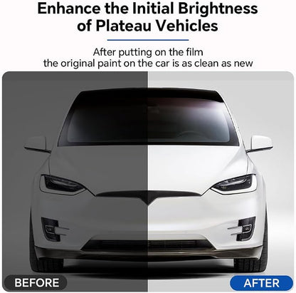 for Tesla Model X 2016-2021 TPU 9Mil Pre-Cut Paint Protection Film Car Vinyl Wrap PPF Transparent Protective Anti-Scratch Self Healing Shield Guard Waterproof Car Wrap Film for Rearview