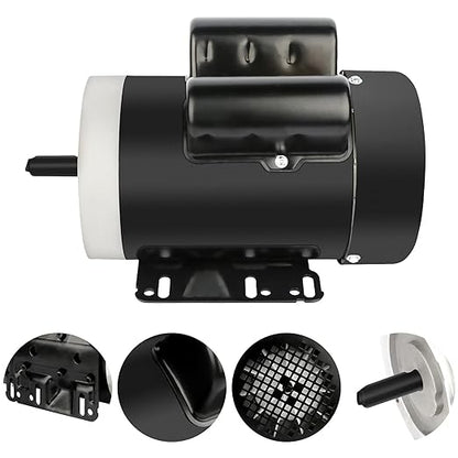 2HP Electric Motor 3450 RPM General Purpose Single Phase Motor 56C Frame