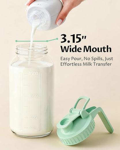 64oz Glass Breast Milk Pitcher