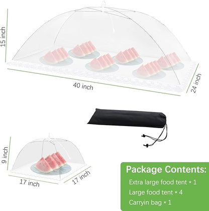 Mesh Food Covers for Outside
