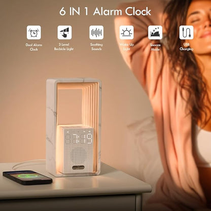 WILIT Digital Alarm Clock, Sunrise Alarm Clock