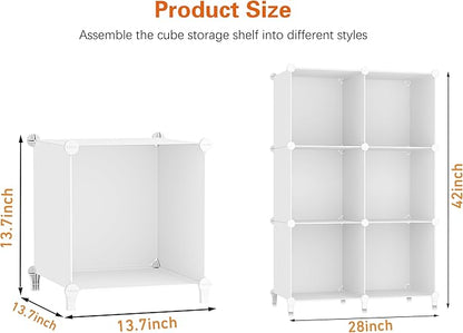HOMIDEC XLarge Cube Storage Organizer, 13.7 Inch Closet Organizer Storage