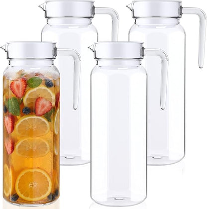 Didaey 4 Pcs Acrylic Water Pitcher