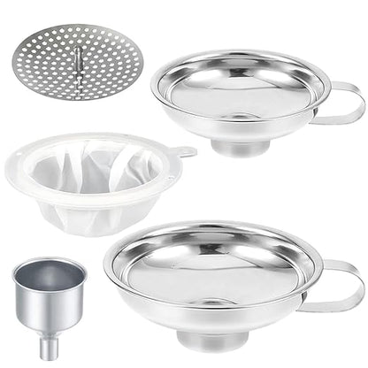 Stainless Steel Food Canning Funnels