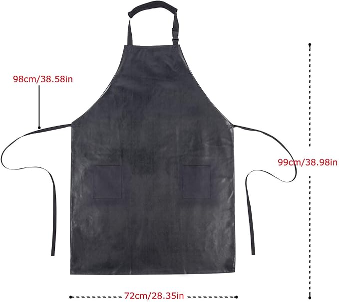 Homsolver Heavy Duty Vinyl Waterproof Apron