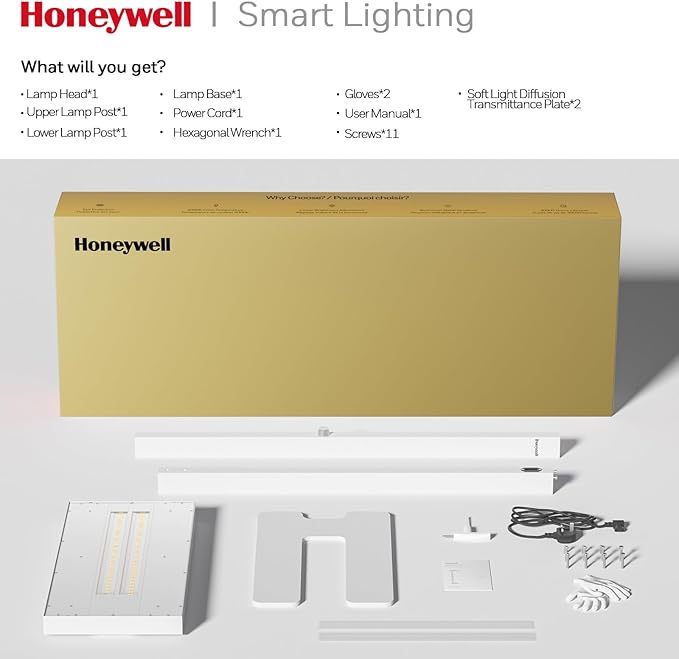 Honeywell LED Floor Lamp Modern