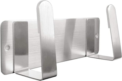 Pot Lid Rack, Wall Mounted 304 Stainless Steel Pan Lid Organizer Holder