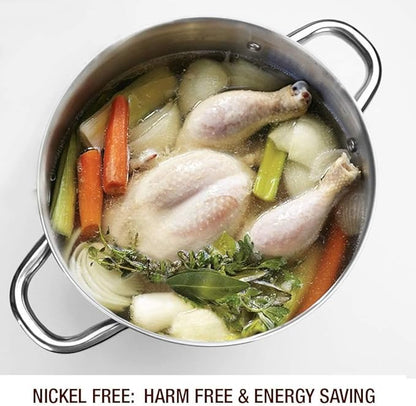 HOMICHEF 10 Quart Stock Pot