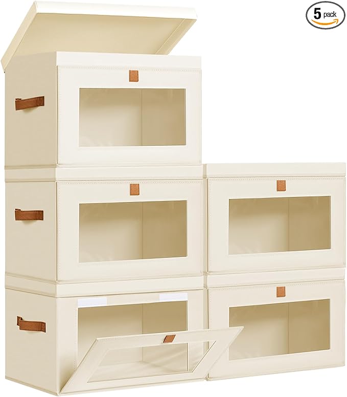 DIMJ Storage Bins with Lids
