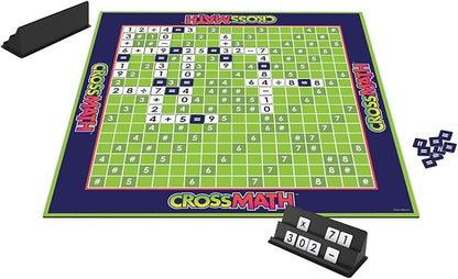 MindWare CrossMath - Engaging 2-4 Player Math Games for Kids, Multiplication Game - Includes Additional Activities and Guidebook