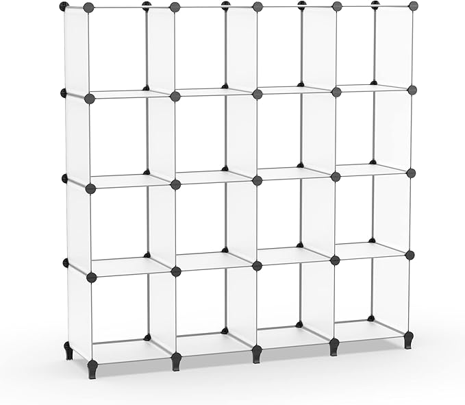 HOMIDEC Closet Organizers and Storage, 16 Cube Storage Organizer, Closet