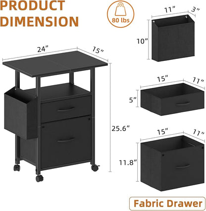 GYIIYUO 2 Drawer File Cabinet