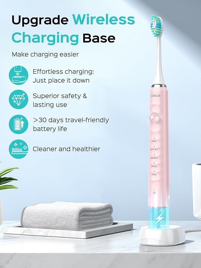 COSLUS Sonic Electric Toothbrush
