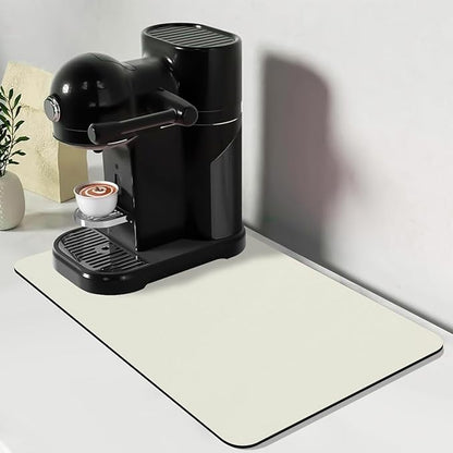Bloss Coffee Mat, Super Absorbent Dish Drying Mat, Coffee Bar Mat, Kitchen