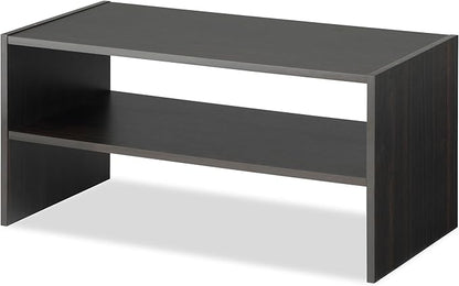 Whitmor Wood Stackable 2-Shelf Shoe Rack, 24 INCH