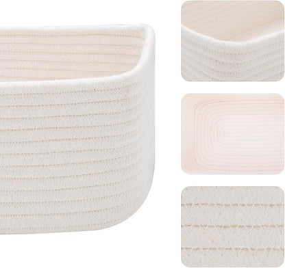 MiniArk Small Storage Baskets for Organizing | Closet Organizer Bins | Shelf