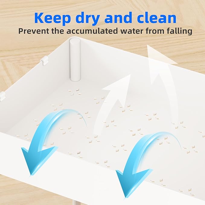 Simple Trending Under Sink Organizer 2 Pack, Sink Pull-Out Sliding Storage