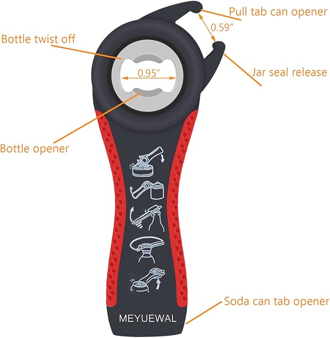 6 in 1 Lid Opener