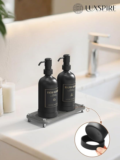 Luxspire Soap Dispenser Set, Hand Soap Dispensers