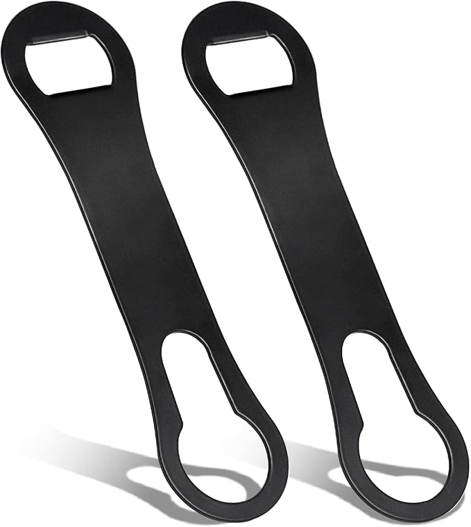2 Pieces Bottle Opener and Pour Spout Remover Flat Bar Key