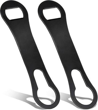 2 Pieces Bottle Opener and Pour Spout Remover Flat Bar Key