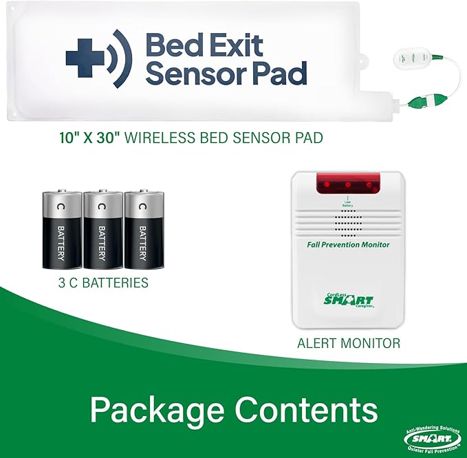 Smart Caregiver Wireless Bed Pad Alarm System
