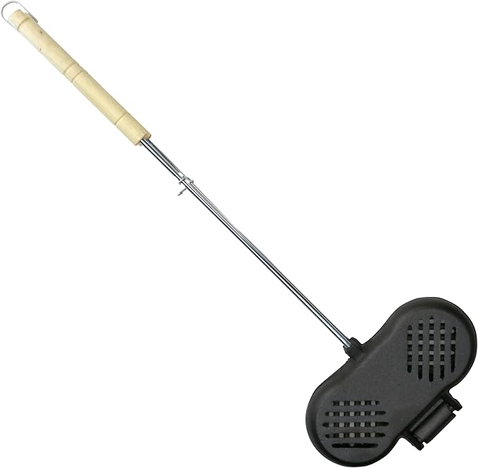 Coghlan's Pre-Seasoned Cast Iron Broiler with Removable Handles, Break-Apart Hinge – Ideal for Grilling Burgers, Steaks, and Roasting Vegetables Over Campfires or BBQs – Compact and Easy to Clean