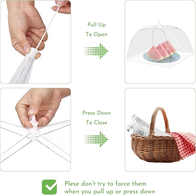 Mesh Food Covers for Outside