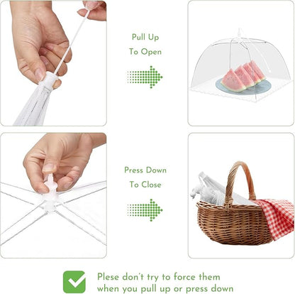 Mesh Food Covers for Outside