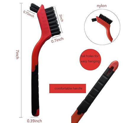 6-Pack Nylon Cleaning Brushes