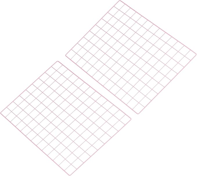 PATIKIL 18"x26" Wire Grid Panel, 2 Pack Board Photo Pictures Memo Display Grid
