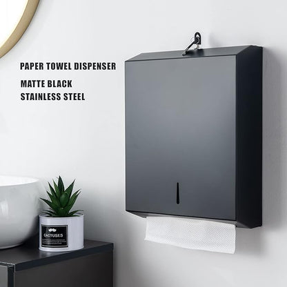 Paper Towel Dispenser Wall Mount Commercial c fold Multifold Trifold, Touchless