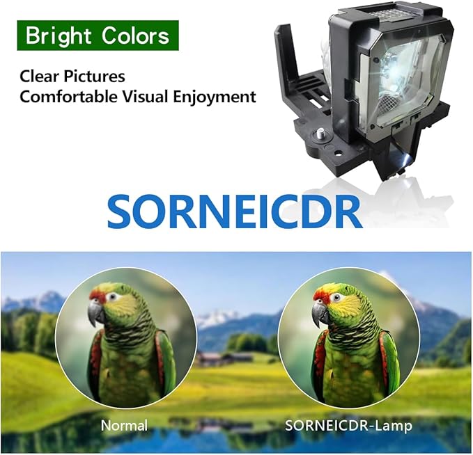 SORNEICDR PK-L2210UP PK-L2210U Replacement Projector Lamp Bulb Compatible