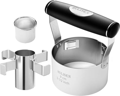 HULISEN Donut Cutter with Removable Center, 3.5" Stainless Steel Doughnut
