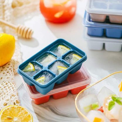 Ice Cube Trays for Freezer 3 Pack