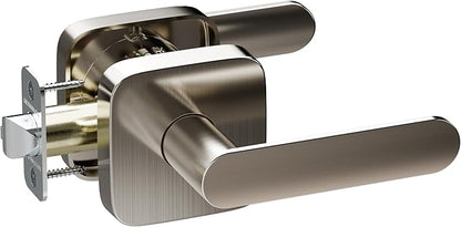 ULTRALOQ Passage Lever Door Handle, Reversible Handle No Lock