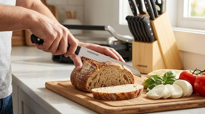 Farberware 22-Piece Never Needs Sharpening Triple Rivet High-Carbon Stainless