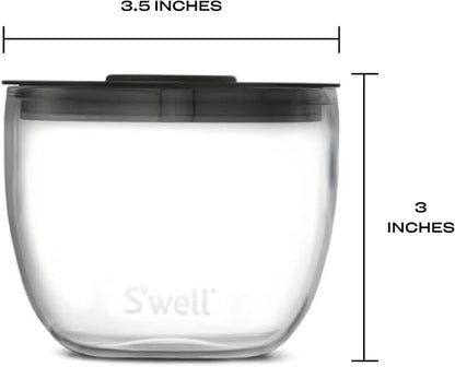 S'well Tritan Prep Bowl Set of 4, 10oz, Makes Meal Prep Easy And Convenient, Leakproof Lids, Microwavable and Dishwasher Safe, BPA Free