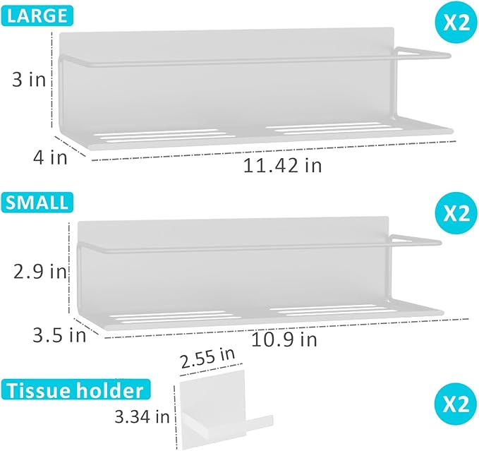Magnetic Spice Rack For Refrigerator, Space Saving Magnetic Shelf For Fridge