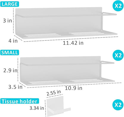 Magnetic Spice Rack For Refrigerator, Space Saving Magnetic Shelf For Fridge
