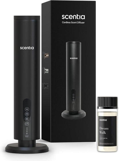 Scentia Max Wireless Diffuser for Home – Rechargeable Battery-Operated