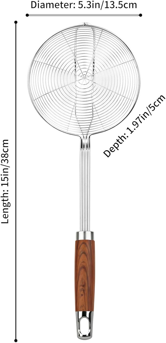 ChefBee 5.3" Spider Strainer Skimmer Spoon
