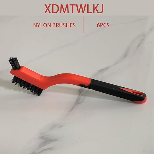 6-Pack Nylon Cleaning Brushes