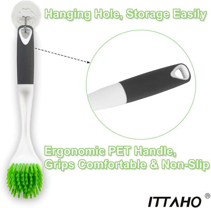3 Pack Dish Brush, Dish Scrub Brush, Kitchen Scrub Brush